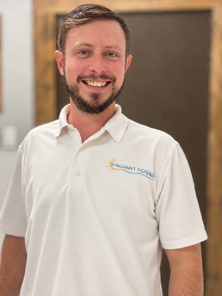 Nicholas Bagwell, owner of Radiant Pools of Texas